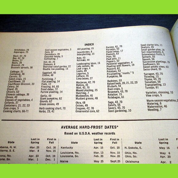 Book: Vegetable Gardening by Sunset Books, Vintage - Picture 15 of 16